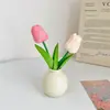 Estilo Ins Jarrón Redondo Pequeño Flores Secas Flores Artificiales Colorido Set de Botellas de Cerámica Decoración para Dormitorio Sala de Estar Mini Adornos Pequeños