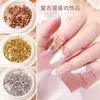 Preço de Liquidação Conjunto de Acessórios para Nail Art: Pérolas, Strass, Tachas de Liga, Resina, Lantejoulas de Concha, Pó de Espelho, Pó de Glitter, Zircônia