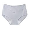 Ropa interior de algodón puro para embarazadas, de alta elasticidad, de cintura baja, para embarazadas en etapas tardías, tempranas, de talla media y grande.