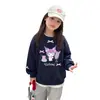 Sudadera de otoño para niña 2026 nuevo estilo, dulce y versátil, elegante y de corte holgado, perfecta para el uso diario y salidas