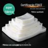 Saco selado de plástico transparente 100 Peças saco a vácuo para conservação de frescor grau alimentício vácuo comprimido saco de embalagem para bolo da lua atacado