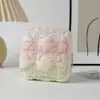 Burbuja Ge Señora Mano Portátil Sanitario Algodón Almacenamiento de Labiales Bolsa Linda Viaje Artículos de Tocador Bolsa de Cosméticos Billetera