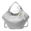 Bolso Canasta de Verduras Elegante de Gama Alta para Mujer 2025 Nuevo Diseño de Nicho Bolso Bandolera Tipo Cubeta Estilo Extranjero Bolso de Hombro Único Cruzado