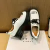 Mocasines de Piel Genuina con Suela Gruesa para Mujer 2024 Nuevo Estilo para Personas Bajas con Punta Redonda Alta con Cordones Versátiles Estilo Británico Zapatos Pequeños de Piel para Mujer
