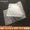 Adequado para Película de Teclado Novo Surface Pro 2025 Transparente Invisível TPU Impermeável e à Prova de Poeira Película Protetora de Teclado