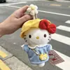 Auténtico Peluche de Dibujos Animados Sanrio Hello Kitty Bolsa Decoración Colgante Llavero Colgante
