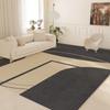 Nórdico Simple Oficina Absorbente Sofá Mesa de Centro Manta Hogar Dormitorio Manta Completa Antideslizante Resistente a la Suciedad Alfombra para Sala de Estar