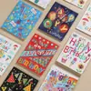 Bolsa de Papel Certificación de Regalo Empaque Ecológico Reciclado Fiesta Dibujos Animados Venta al por Mayor Impresión Feliz Cumpleaños Bolsa de Papel