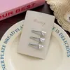 Nuevos Clips para el Cabello de Oso con Corazón y Puntos de Serie Plateada para Niños Gomas para el Cabello Conjunto Sencillo Lindo Accesorios para el Cabello Gomas para el Cabello