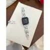 Adecuado para la Generación 10/9-6 y el Reloj Ultra/Se Correa de Reloj Exclusiva para iWatch Estilo Kitty con Modelo Metálico de Diamante