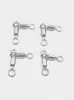 Conector Giratório Figura 8 de Aço Inoxidável Conector de Alta Velocidade Anel Figura 8 para Pesca Acessórios Pequenos a Granel Suprimentos para Equipamentos de Pesca