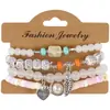 Venta Caliente Transfronteriza Personalidad Bohemia Estilo Étnico Fresco Pulsera Alas Colgante de Amor Pulsera Acrílica