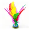 Volante de Plumas para Competición, Volante de Loto Colorido, Alta Calidad, No se Desprende, Adecuado para Estudiantes de Primaria y Secundaria, Niños, En Stock