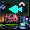 Painel Perfurado para E-Sports, Decoração de Quarto de E-Sports, Prateleira de Armazenamento, Mesa de Estudo, Acessórios para Mesa de Computador, Suporte de Exibição, Parede de Armazenamento