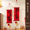 2026 Decorações Penduradas de Couplets do Festival da Primavera de Ano Novo Ano do Cavalo Paz e Alegria Decorações de Ano Novo Decoração de Sala de Estar Arranjo para Casa Nova Enfeites Pendurados