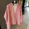Lenço Xale de Seda Fino Estilo Coreano Feminino para Verão para Mulheres Lenço de Cabeça Fresco e Versátil Roupa Externa Lenço de Algodão e Linho Moderno