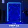 Luces de Neón Grabadas de Nuevo Estilo Transfronterizas, Letreros de Luz con Grabado Posterior Personalizados, Luces de Ambiente para Bares, Luces de Decoración de Pared para Halloween con Letras