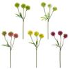 Flores de dente-de-leão simulação cebolinha flor buquê de casamento flores artificiais para fotografia ao ar livre decoração de paisagismo ornamentos mesa tênis flores artificiais atacado