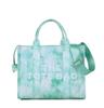 Bolsa Tote Nova Transfronteiriça Bolsa de Ombro para Mulheres Simples Bolsa de Lona Tie-Dye Grande Capacidade Bolsa de Ombro Transversal para o Dia a Dia