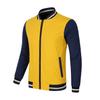 Moda Nova 2022 Esporte Americano Casual Conjunto de Baseball Moda Tamanho Plus Jaqueta Camisa Publicitária Logo Jaqueta de Cor Sólida