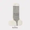 Calcetines de Verano Finos de Algodón Puro con Estribo para Mujer Zhuji, Calcetines Apilables, Calcetines para Pantorrilla JK, Calentadores de Pierna Blancos Transpirables