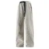 Pantalones Casuales con Patrón de Cielo Estrellado 220 para Hombre Verano 2025 Nuevos de Pierna Recta Holgados con Caída de Pierna Ancha