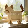 Marco de Fotos Personalizado con Forma de Gato Soporte de Escritorio Marco de Fotos Dormitorio Sala de Estar Exhibidor Conmemorativo de Fotos de Mascotas Decoración