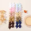 Pinza para el pelo de lazo pequeño versátil y linda estilo de marca europea y americana accesorio para el pelo de bebé para niñas 4882