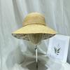 Sombrero de Rafia Tejido a Mano con Ganchillo para Mujer, Verano, Elegante, Encaje, Flor, Sombrero de Pescador, Vacaciones, Protección Solar, Sombrero de Playa