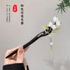 Horquilla de Pelo con Borla Estilo Chino para Caminar para Mujer, Peineta de Gama Alta, Adorno para el Cabello, Nuevo Disco de Pelo Antiguo, Accesorios Hanfu Cheongsam