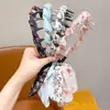Faixa de Cabeça Infantil Fita Floral Trança para Meninas Faixa de Cabelo Meninas Denteada Antiderrapante Presilha para Cabelo Acessórios de Cabelo
