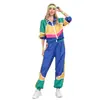 Disfraces de Halloween Europeos y Americanos Retro Disco Disfraces de Actuación Escénica Disfraces de Baile de Halloween Conjunto de Ropa de Baile