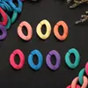 Acessórios de Joia Corrente Acrílica Pintada à Mão 17*23mm Fosca Opaca Bolsa para Celular Fivela de Corrente de Anel Aberto