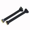 Plug de Carregamento Sem Fio Tipo-C Macho em Forma de T com Cabo Flexível FPC Clipe Traseiro de Carregamento Sem Fio 8P Base de Plástico