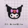Cola macia de pvc kulomi diy sanrio gel creme acessórios de cabelo cocar capa de celular sapatos com furos bolsa copo acessórios
