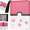 Álbum de Tarjetas Pequeño de 9 Ranuras Transfronterizo, Popular Álbum de Tarjetas de Pokémon Coreano, Portatarjetas de PU, Álbum de Almacenamiento de Tarjetas de Juego, Tarjetas Pequeñas