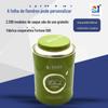 Fabricante de latas de chá redondas personalizadas, latas de chá com cabeça de cogumelo em folha de flandres, latas de chá redondas para embalagens de metal