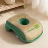 Almofada Refrescante de Desenho Animado, Almofada de Cochilo, Almofada Refrescante de Rattan de Gelo, Almofada de Espuma de Memória para Deitar, Almofada de Cochilo para Mesa de Escritório/Estudante