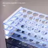 Rack de plástico de três camadas destacável para tubos de ensaio multiuso para tubos de centrífuga rack para amostras de sangue 13mm 16 18MM 50 furos