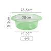 Lavabo de plástico con logotipo imprimible, transparente para el hogar, para cocina, dormitorio, lavandería, regalos publicitarios, venta al por mayor