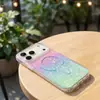 Cor Degradê Adequada para Capa de Celular Apple 18Pro Iphone17Promax Glitter Banhado a Cor Capa Protetora 16Pro