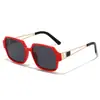 2026 Nuevas Gafas de Sol Cuadradas de Marco Grande Transfronterizas Moda Europea y Americana Sencillas PC+Metal Gafas de Sol de Exportación Venta al por Mayor