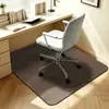 Alfombrilla para silla de ordenador transfronteriza, alfombrilla para suelo, alfombrilla para silla giratoria de escritorio de computadora, silla de estudio para oficina, alfombra antideslizante de PVC autoadhesiva sin adhesivo