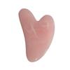Traje masajeador de rodillo de cristal de polvo de resina, rodillo de doble cabeza de jade bicolor, placa para raspado facial, belleza corporal