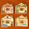 Caderno com Espiral Abre-Janela de Capivara Desenho Animado Prêmio/Recompensa para Alunos Papelaria Criativa Presente Caderno Infantil Adequado para a Turma Toda