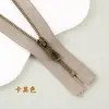 No. Cremallera de Metal Color Bronce Antiguo Imitación de 3 Piezas con Extractor de Bloqueo Automático para Bolsas Hechas a Mano y Bolsitas