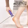 Lima Eléctrica para Pies para Eliminar Callos y Piel Muerta, Artefacto de Belleza para Pies, Cabezal de Molienda de Vidrio de Aleación