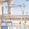 Tendedero plegable, de pie, para uso doméstico, multifuncional, apto para balcones y uso en exteriores, tendedero extensible, perfecto para secar mantas