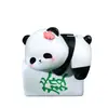 Hucha Flor de Panda Cerámica Decoración del Hogar Almacenamiento Creativo Nuevo Regalo para el Hogar Adorno para la Sala de Estar Manualidades