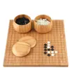 Go, Ajedrez, Juego de Ajedrez, Tablero de Ajedrez de Madera de Doble Cara, Go Lavado para Niños y Adultos, Ajedrez de Imitación de Jade con Libros